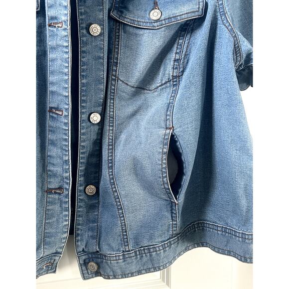 Denim Jean Jacket Est. 1946 Women's Plus 18/20W - Picture 6 of 9